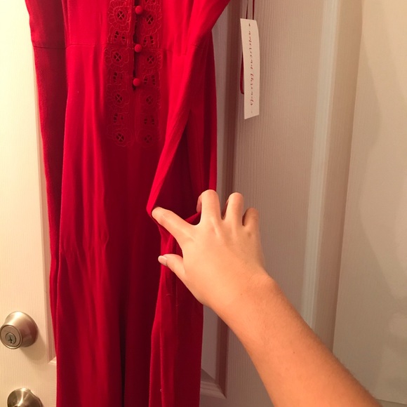 American Threads red jumpsuit - Picture 5 of 6